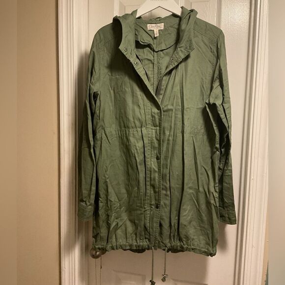 Jessica Simpson Maternity  lightweight parka jacket sz.L - Picture 1 of 7